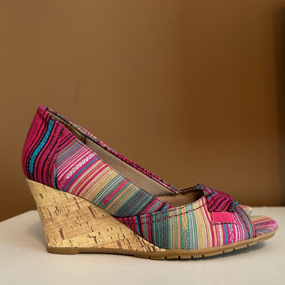 Life Stride Velocity With Memory Foam Wedge Shoes… - image 1